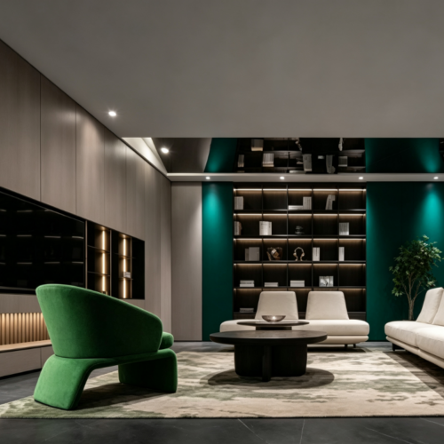 Storage and organization planning for detached villas